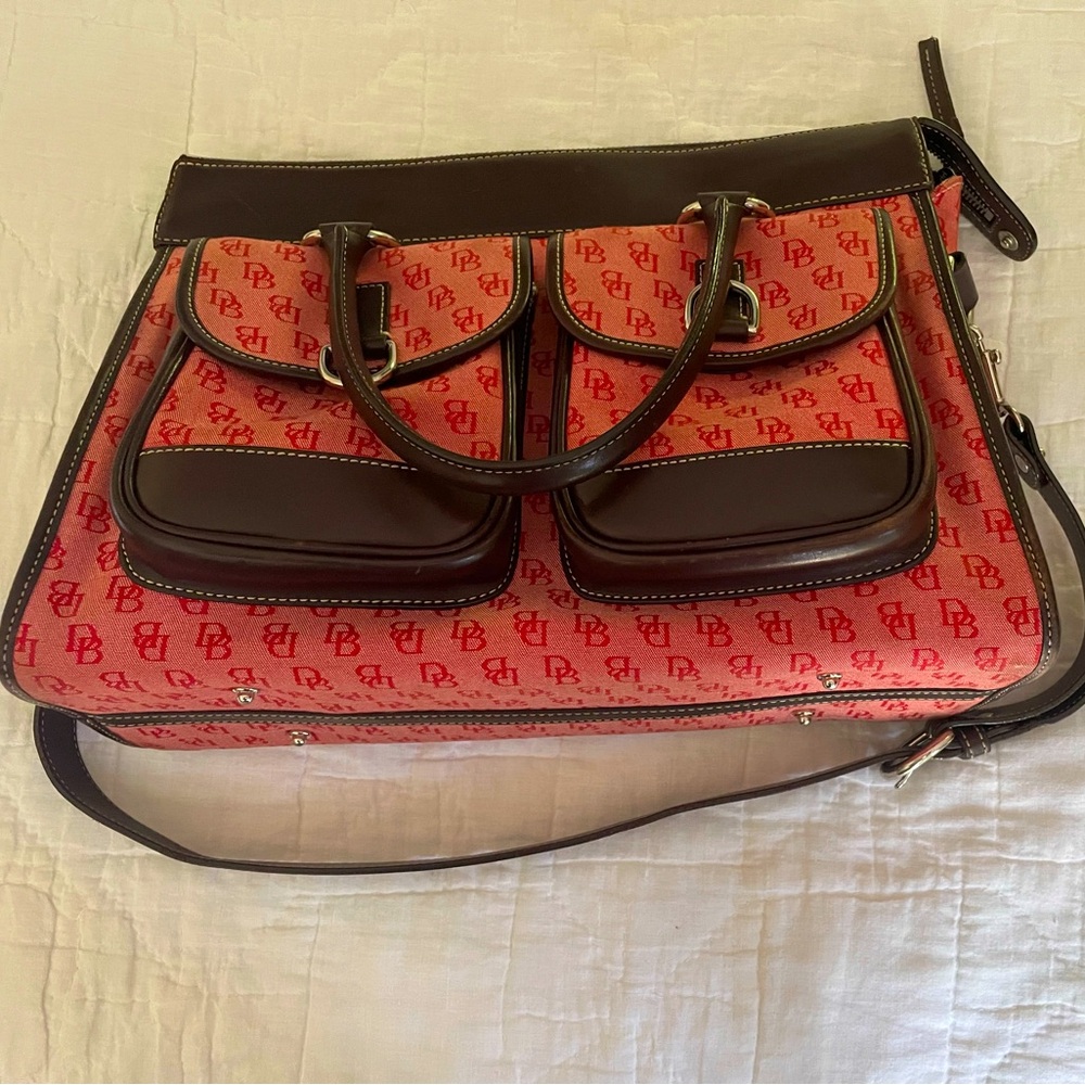 Dooney and Bourke pinkish/red bag